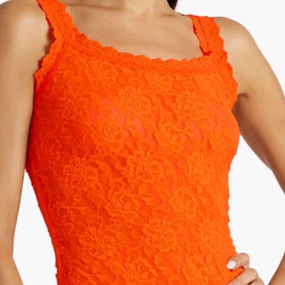 Hanky Panky Signature Lace Camisole Orange Medium and Large New In Box $52 - Picture 1 of 14